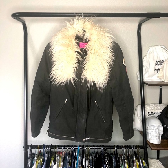 Juicy Couture Jackets & Blazers - Juicy Couture Faux Fur Parka Jacket